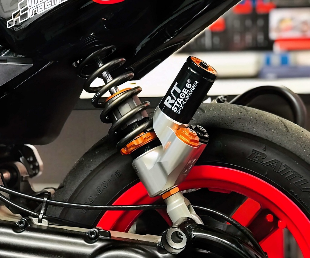 STAGE 6 R/T MK2 UPSIDE DOWN REAR SHOCK ABSORBER 285MM