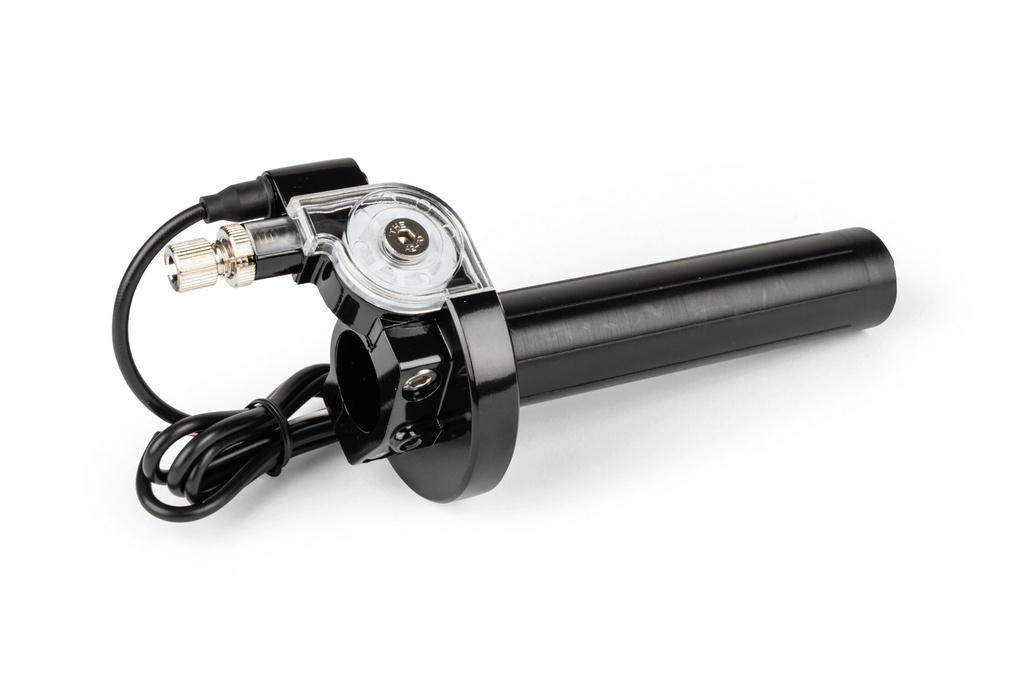 STAGE 6 SSP ADJUSTABLE QUICK-ACTION THROTTLE W. CABLE BLACK