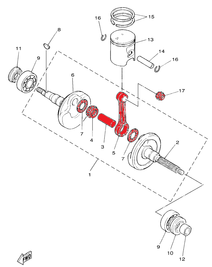 Conrod Kit, BWS/Nitro