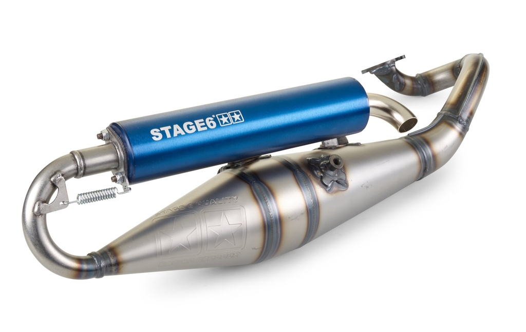 STAGE6 PRO REPLICA MK2 EXHAUST BLUE