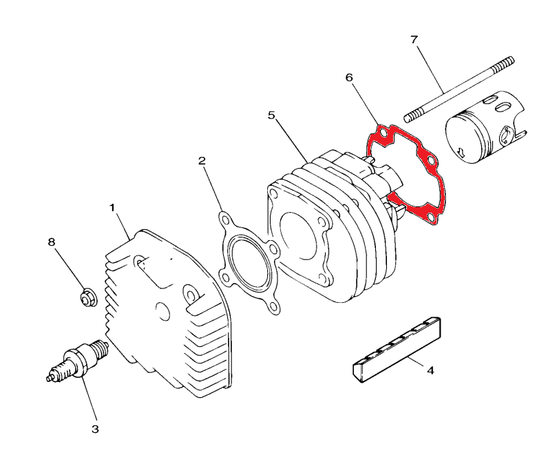 GASKET, CYLINDER BASE