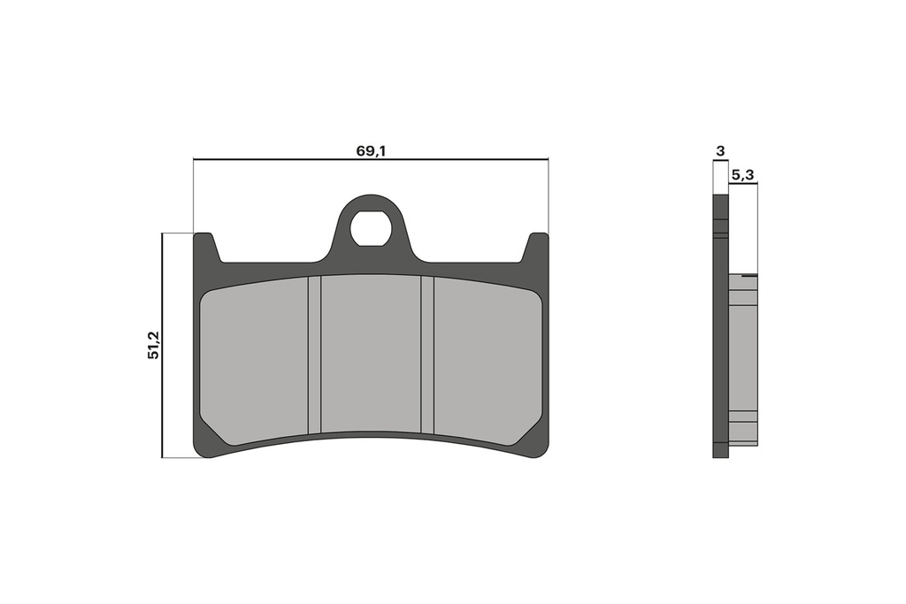 MALOSSI BRAKE PADS