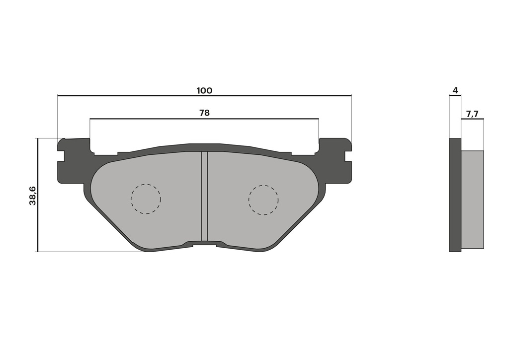 MALOSSI BRAKE PADS