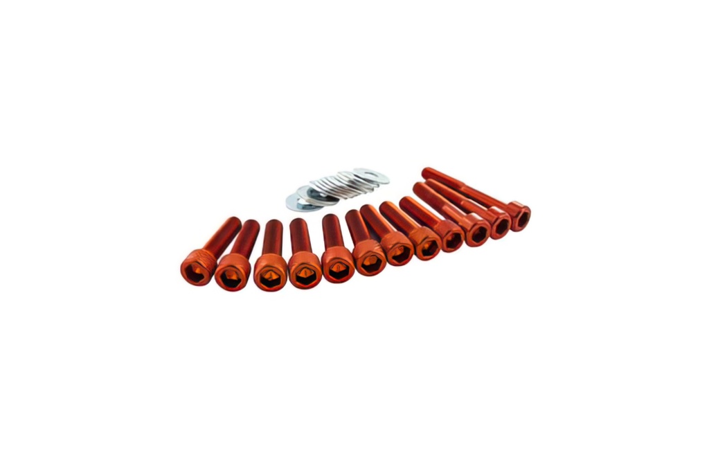 STR8 VARIATOR COVER SCREWS MINARELLI ORANGE