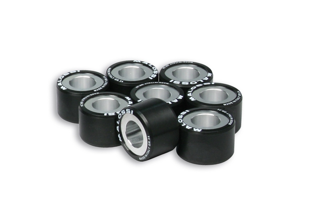 MALOSSI 8 HTROLL ROLLERS Ø 25X19 GR.17