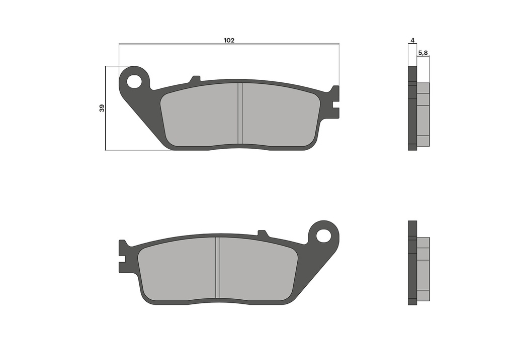 MALOSSI BRAKE PADS