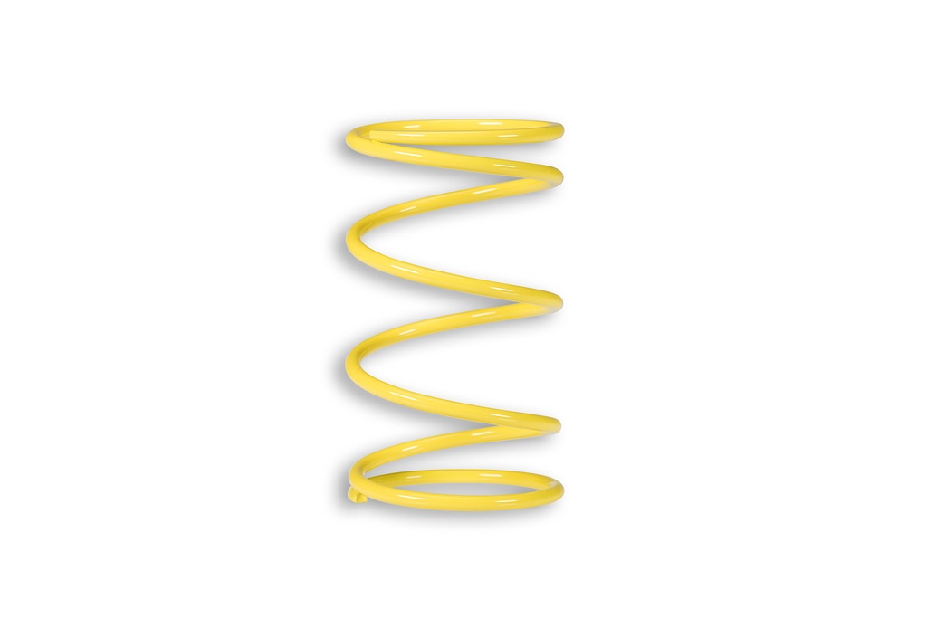 MALOSSI YELLOW VARIATOR ADJUSTER SPRING ext.Ø 65x112mm thread Ø 4,6mm 6,6k