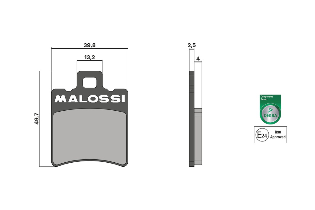 MALOSSI BRAKE PADS