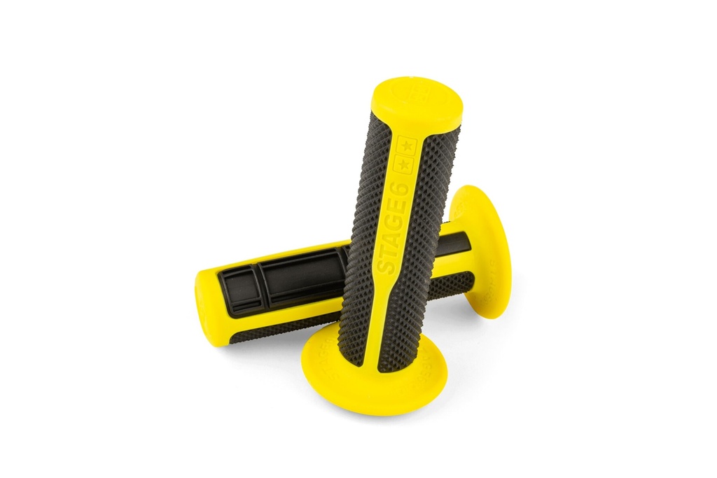 STAGE 6 ULTIMATE GRIPS BLACK / YELLOW