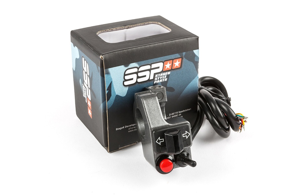 STAGE 6 SSP SWITCH UNIT LEFT SIDE, STEEL GRAY