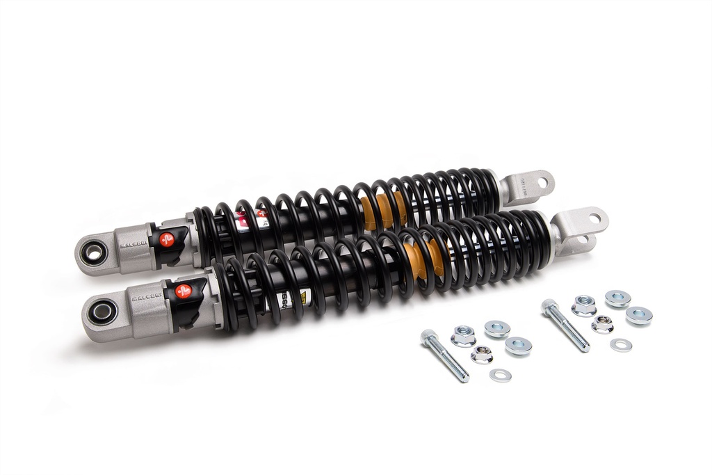 MALOSSI TWINS REAR pair shock absorber - wheelbase 400 mm