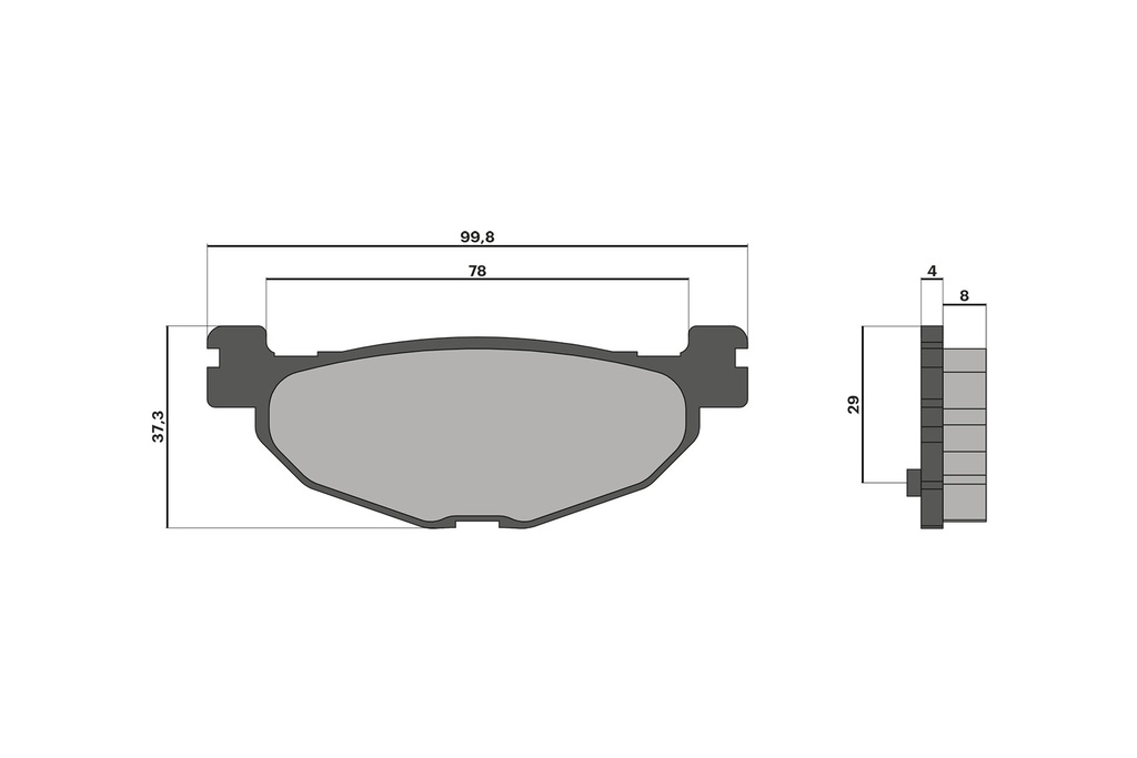 MALOSSI BRAKE PADS