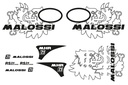 MALOSSI KIT OF VESPA TROPHY STICKERS