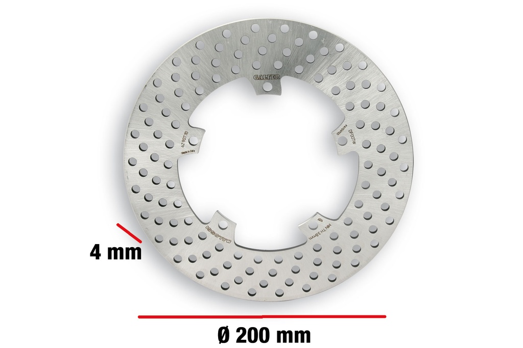 MALOSSI BRAKE POWER DISC MHR ext. Ø 200 - thickness 4 mm