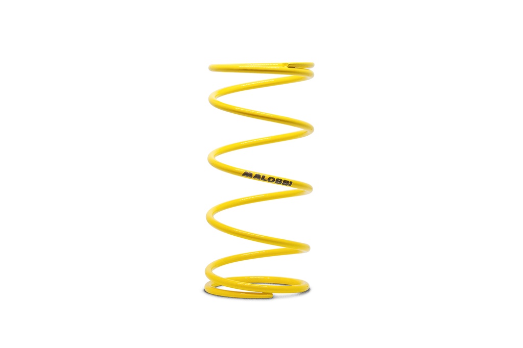 MALOSSI YELLOW VARIATOR ADJUSTER SPRING (EXTERNAL Ø 53.50X115 MM - Ø WIRE 3.7 MM - K 3.8)