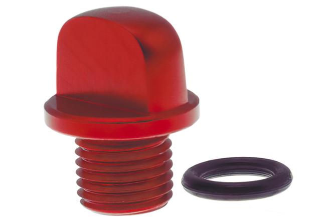 STR8 OIL CAP ANODIZED RED