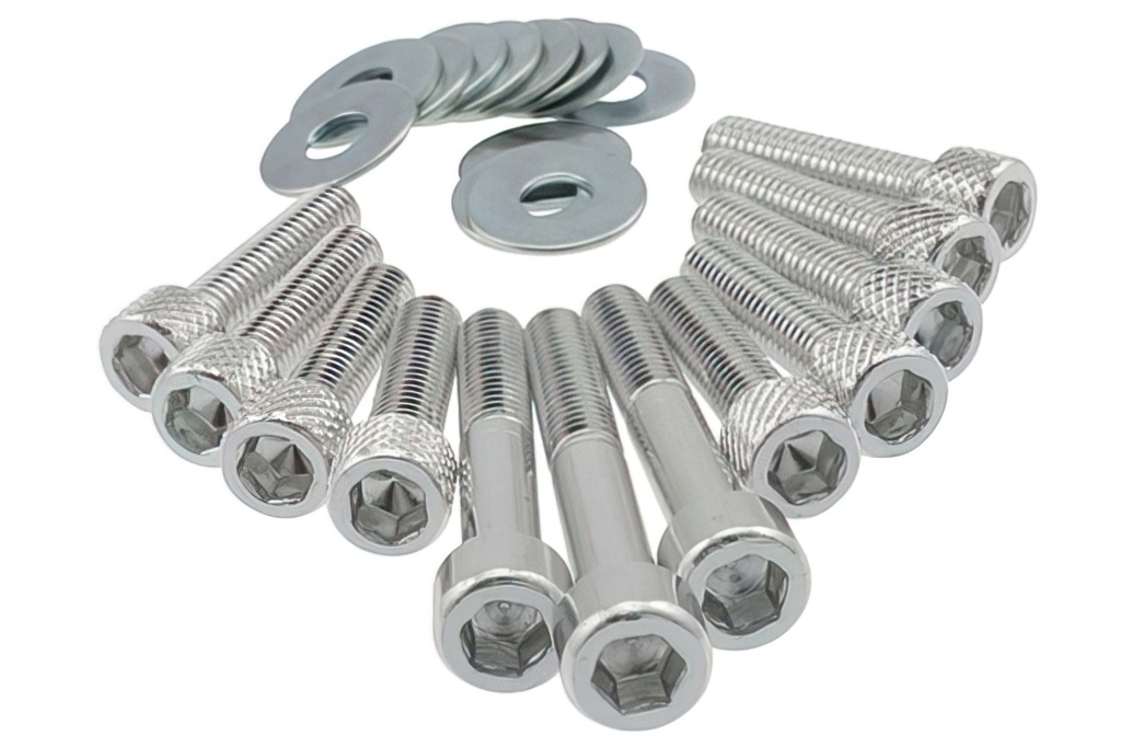 STR8 VARIATOR COVER SCREWS MINARELLI CHROME (copy)