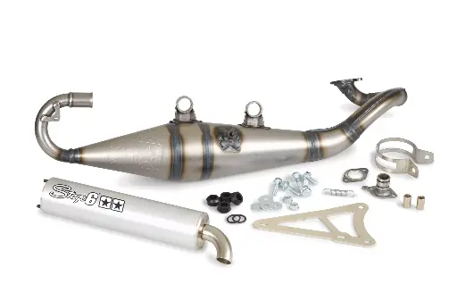 [S6-9116604/AL] STAGE6 PRO REPLICA MK2 EXHAUST ALU