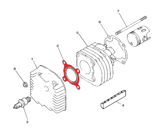 [4VP-E1181-00] GASKET, CYLINDER HEAD