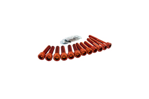 [STR-550.10-OR] STR8 VARIATOR COVER SCREWS MINARELLI ORANGE