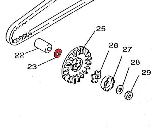 [90201-16800] SHIM WASHER