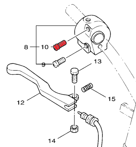 [98507-05035] YAMAHA GENUINE, SCREW, PAN HEAD M5X35