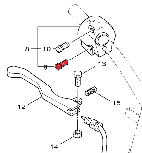 [98517-05020] YAMAHA GENUINE, SCREW, PAN HEAD M5X20